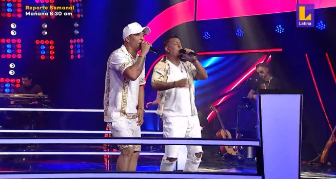 Fabián Quiala y Edemir Baylón estremecieron el escenario de La Voz Perú con 'La tremenda'