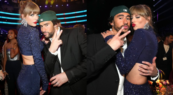 Grammy 2023: Taylor Swift y Bad Bunny, ¿Anuncian una posible colaboración musical?