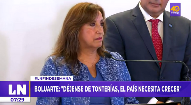 Dina Boluarte: 