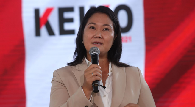 Keiko Fujimori descarta postulación a la presidencia: 