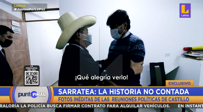 Pedro Castillo se reunió con Evo Morales y militantes del MAS tras ser declarado presidente