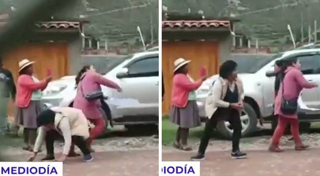 Lanzan huevos, tomates y piedras a ministro Julio Demartini en Cusco