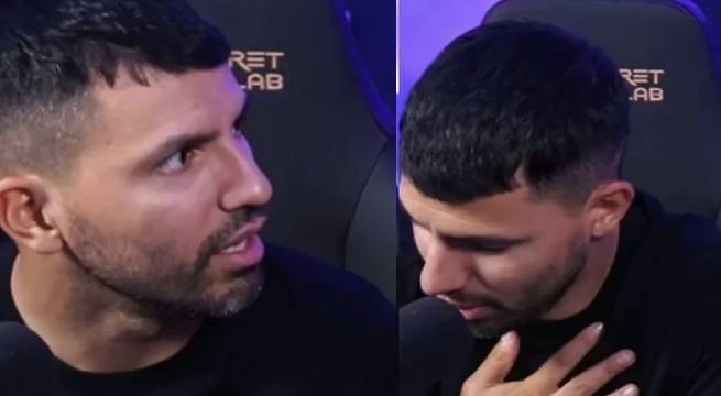 'Kun' Agüero sufrió arritmia en plena transmisión en vivo