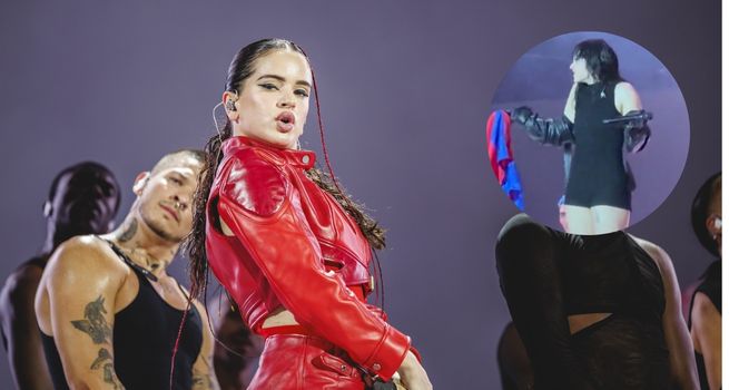 Rosalía fue abucheada en Paraguay por mostrar una bandera