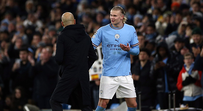 Champions League: Erling Haaland convirtió 5 goles en un mismo partido para Manchester City