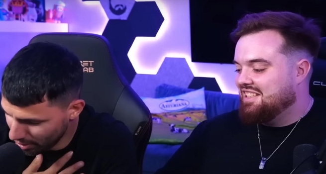 El ‘Kun’ Agüero sufrió una arritmia cardíaca en vivo: 