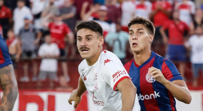 San Lorenzo iguala clásico con Huracán y es líder en liga argentina