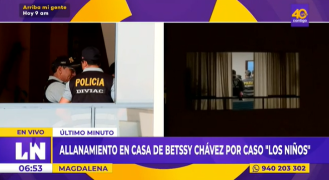 Fiscalía allana viviendas de Betssy Chávez y de congresistas denominados ‘Los Niños’