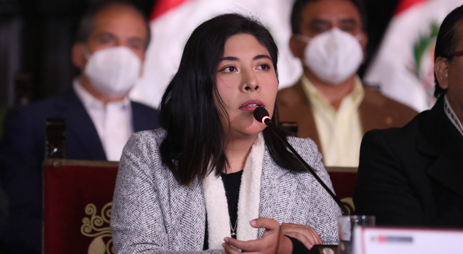 Betssy Chávez: subcomisión aprueba informe que recomienda acusarla por rebelión y conspiración
