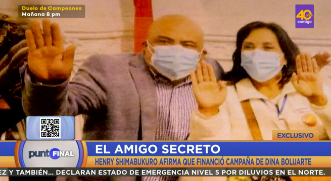 Henry Shimabukuro sobre Dina Boluarte: 