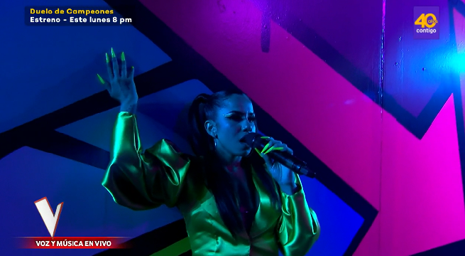 Asmir Young se presentó en la Gran Final cantando “Me porto bonito”