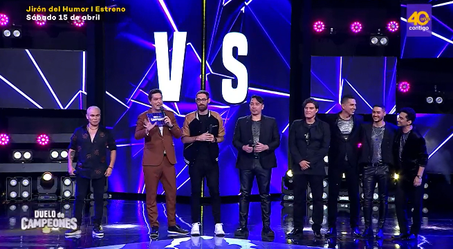 Imitadores del grupo Menudo y de Gian Marco lo dieron todo en Duelo de Campeones
