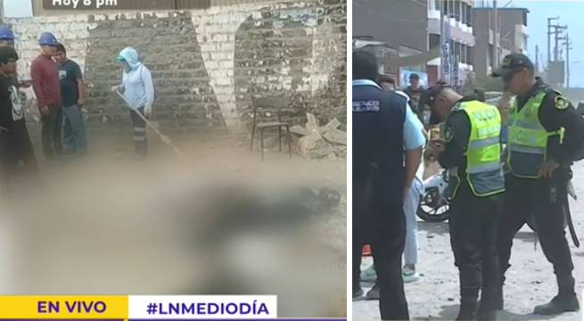 Hallan cuerpo calcinado en límite de Callao y San Martín de Porres