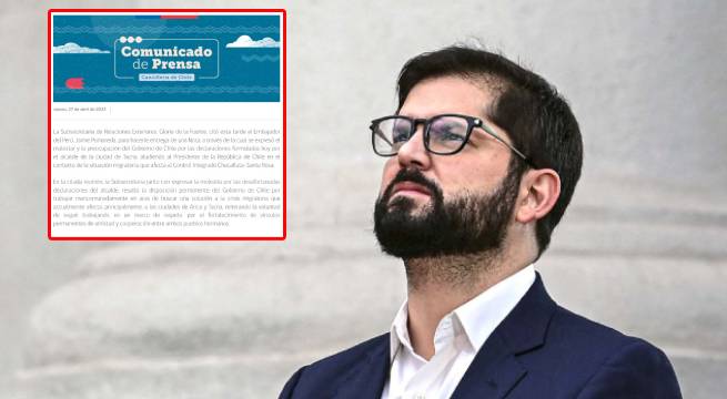 Gobierno de Chile mostró su malestar tras declaraciones del Alcalde de Tacna