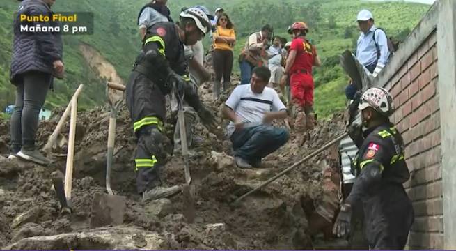 Familia busca desesperada a madre de tres niños desaparecida por huaico en Huaral