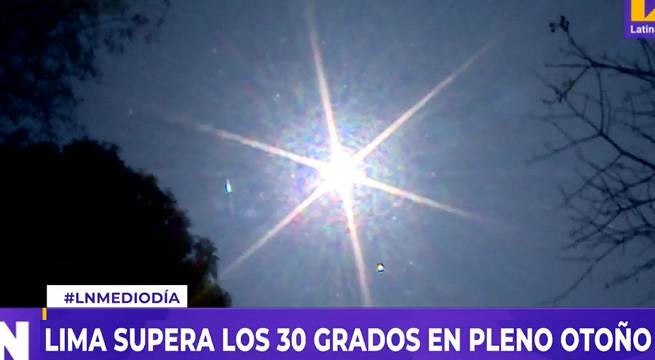 Calor extremo: Lima supera los 30 grados en pleno otoño
