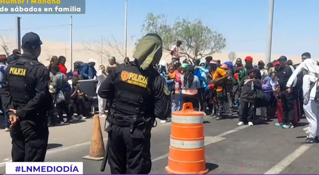 Se agrava crisis humanitaria de migrantes en frontera sur del Perú