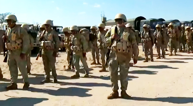 Militares llegaron a Tacna para reforzar control en la frontera