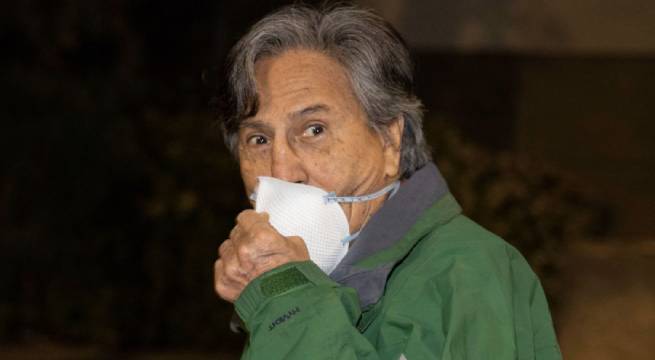 Alejandro Toledo habló con Latina Noticias tras orden de juez para entregarse