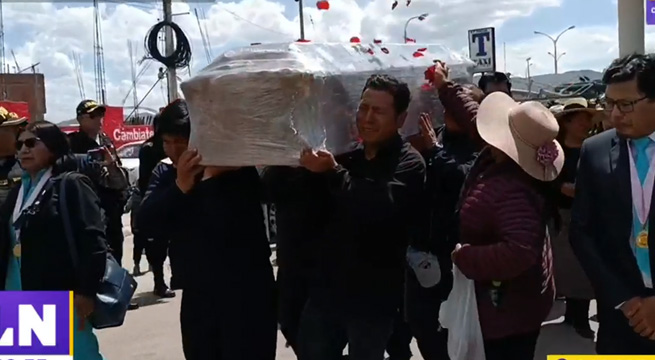 Restos de enfermera atacada sexualmente llegaron a Juliaca