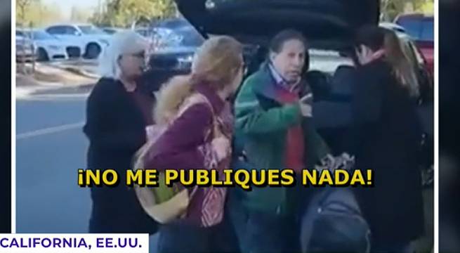 Las últimas imágenes de Alejandro Toledo en libertad
