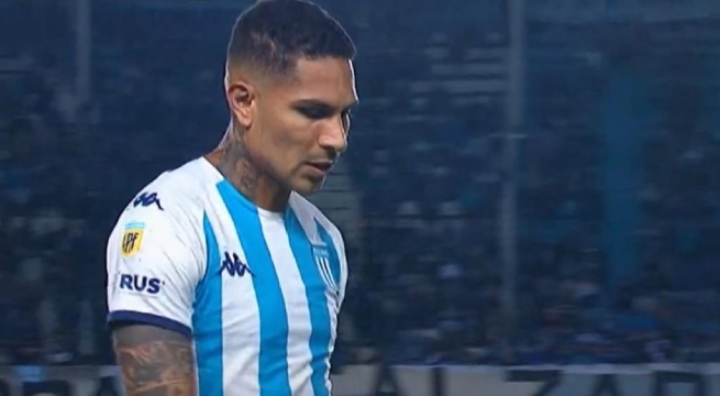 Con Paolo Guerrero desde el inicio: Racing club cayó en condición de local ante Newells Old Boys