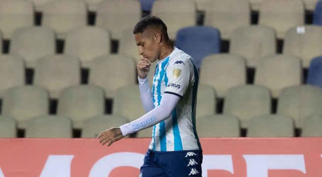 Gol y asistencia: Paolo Guerrero se luce en partido de Racing por Copa Libertadores