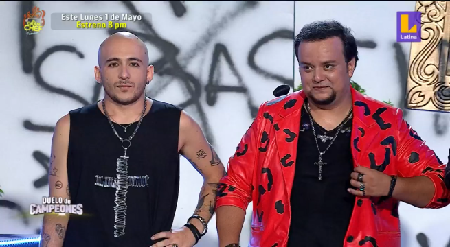 Fito Flores y Sebastian Mahle de la categoría canto fueron los primeros en enfrentarse en Duelo de Campeones