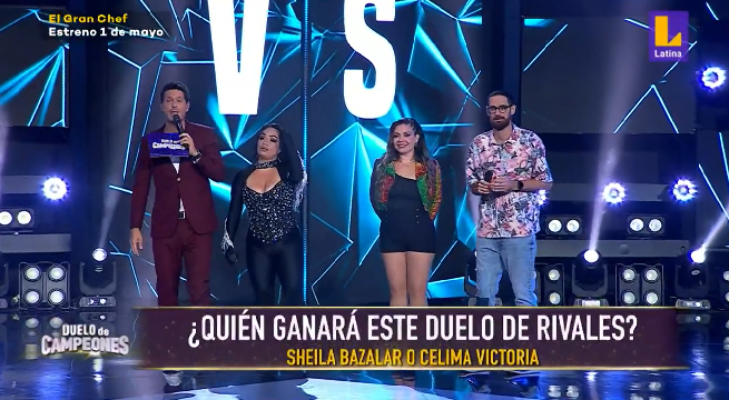 Sheila Bazalar y Celima Victoria dieron inicio a la noche de Duelo de Campeones