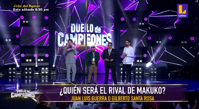 Juan Luis Guerra VS Gilberto Santa Rosa fueron los primeros en enfrentarse en la noche de Duelo de Campeones