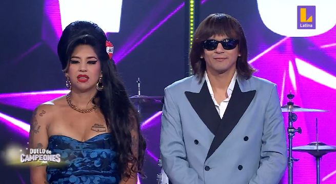 José Feliciano VS Amy Winehouse de la categoría imitación se enfrentaron esta noche en Duelo de Campeones