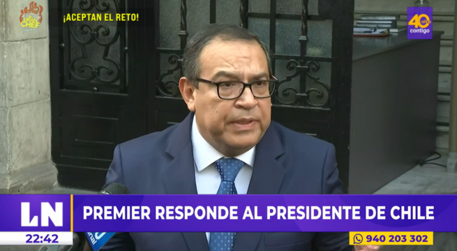 Alberto Otárola a Gabriel Boric: 