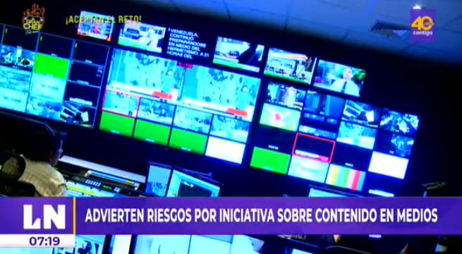 Advierten riesgos por iniciativa sobre contenido de medios