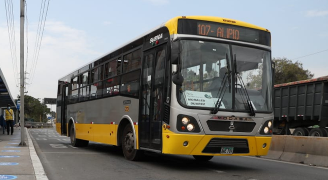 Suspenderán servicio del Corredor Amarillo desde este lunes 24 de abril