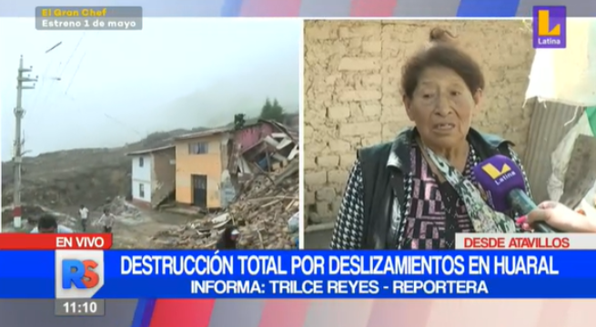 Huaral: mujer pide ayuda para vender sus 700 gallinas tras perderlo todo en alud