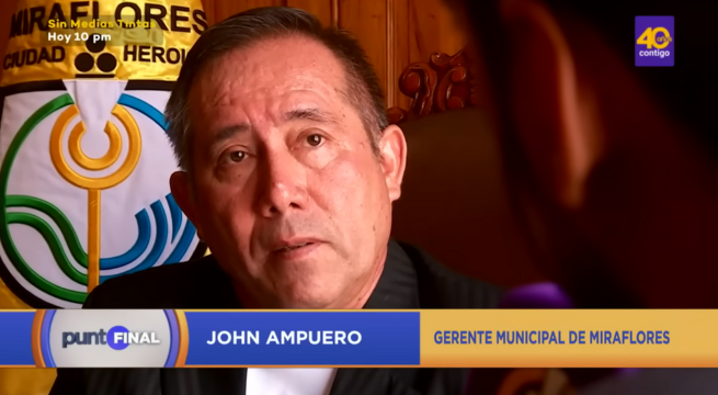 Miraflores: apartan a gerente que pidió 