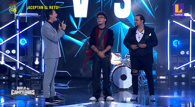 Fito Flores y Jeyko Atoche fueron los primeros en dar inicio a la gran final de Duelo de Campeones