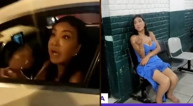 Conductora en aparente estado de ebriedad chocó con siete vehículos