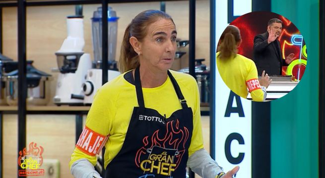 Llamen a seguridad: Natalia Málaga se 'asó' con jurado por recordarle cheesecake con plástico en El Gran Chef Famosos
