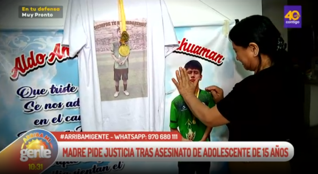 ¿Qué pasó con Aldo?: Madre de joven asesinado a golpes en el Rímac pide justicia
