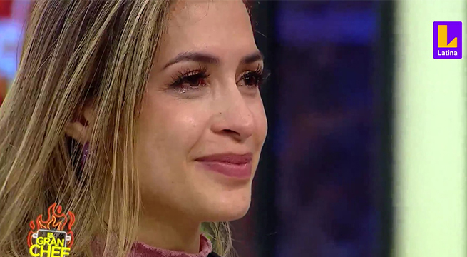Milett Figueroa se fue entre lágrimas de El Gran Chef Famosos al ser la eliminada de la noche