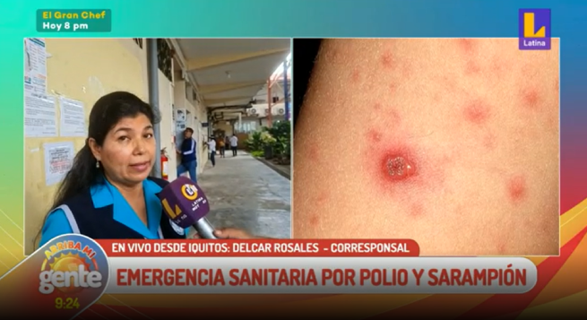 Polio y sarampión: 12 regiones afectadas y en estado de emergencia