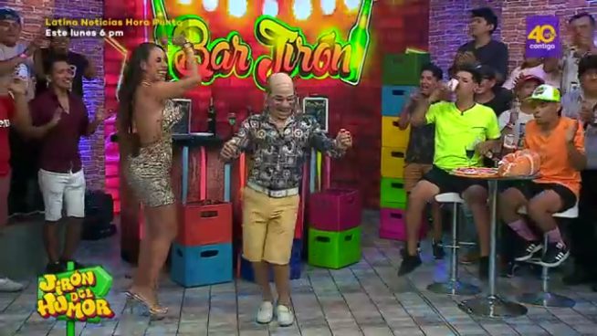 Mira lo que pasó en 'El Bar del Tío Chapita' en Jirón del Humor