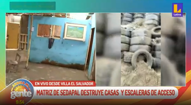 Vecinos de VES piden solución ante ruptura de matriz de Sedapal: “Es la sexta vez que ocurre algo así”