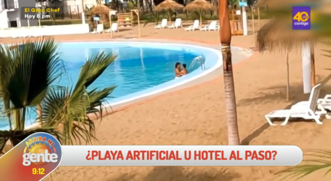 ¿La pasión pudo más?: Lo que ocurrió en la playa artificial de Rafael López Aliaga