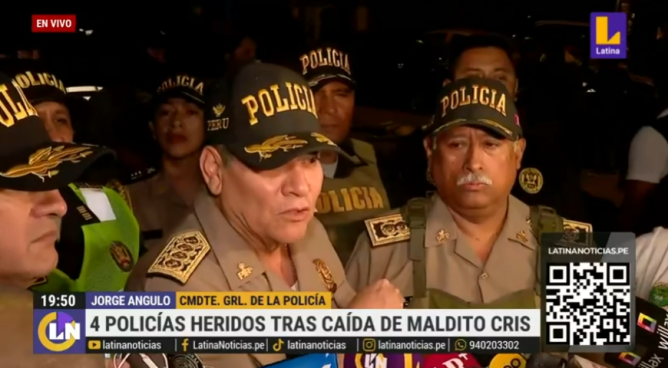 'Maldito Cris': enfrentamiento con criminal extranjero dejó 4 policías heridos