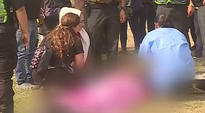 Cobrador muere al caer de combi en plena ruta