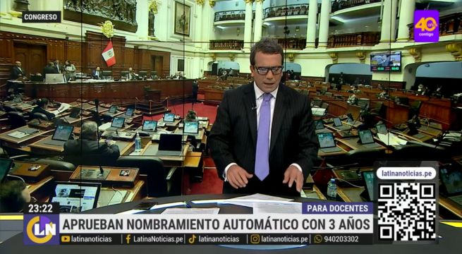 ¿Qué dijo hoy Christian Hudtwalcker en el noticiero de Latina?