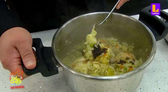 Mr. Peet quemó la olla y Giacomo tuvo lapidario comentario | VIDEO