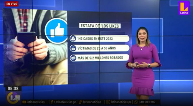 ¿Cómo funcionan las ‘estafas de los likes’? Esto dijo la PNP 
